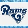 Rams Head Logo SVG