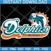 Miami Dolphins Logo Dolphin SVG