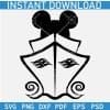 Mickey Cruise Ship with Logo SVG