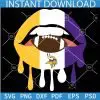 Minnesota Vikings Lips SVG