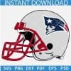 New England Patriots Helmet SVG