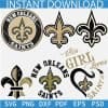 New Orleans Saints Football Bundle SVG