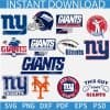 New York Giants Logo Bundle SVG