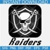 The Raiders Skull Sword SVG