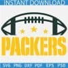 Packers Football Ball SVG