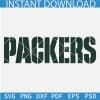 Packers Name Logo SVG