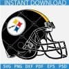 Team Pittsburgh Steelers Helmet SVG