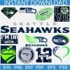 Seahawks Logo Bundle SVG