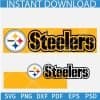 Steelers  logo with yellow background SVG