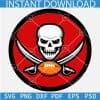 Tampa Bay Buccaneers Logo with Circle SVG