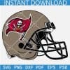 Tampa Bay Buccaneers Helmet SVG