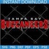 Tampa Bay Buccaneers Logo Name SVG