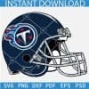 Tennessee Titans Logo Helmet SVG