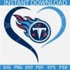 Tennessee Titans Logo Heart Symbol SVG