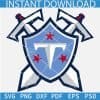 Tennessee Titans Sword  Logo SVG
