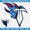 Titans T Flames SVG