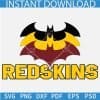 Redskins Bats SVG