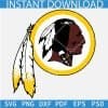 Washington redskins logo SVG