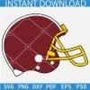 Washington commanders Helmet  SVG