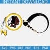 Washington redskins logo Infinity Symbol SVG