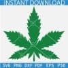 Weed Leaf SVG