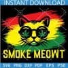 Smoke meowt Sunglasses svg