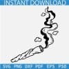 Weed with Smoke SVG