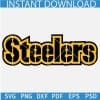 Steelers Name Logo SVG