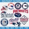New England Patriots Logo Bundle SVG