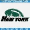 New York Football Ball svg