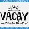 Vacay Mode SVG