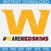 #weareredskins SVG