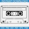 Vintage Music Tape SVG