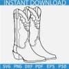 Cowboy Boots SVG