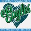 Eagles scribble heart Symbol SVG