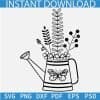 Watering Can Flower Vase SVG