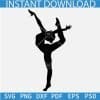 Gymnast Dancer SVG