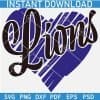 Lions scribble heart Symbol SVG