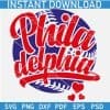 Philadelphia Baseball ball SVG