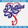 Phillies Heart Symbol SVG
