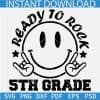 Ready to Rock 5th Grade SVG