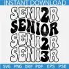 Senior 2023 Wavy SVG