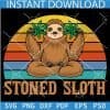 Stoned Sloth SVG