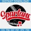 Texas Spartans Baseball Team SVG