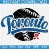 Toronto Baseball Team SVG