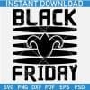 Black Friday Stencil SVG