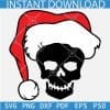 Santa Skull SVG