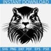 Beaver Head Svg