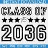 Class of 2036 SVG