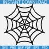 Cute Halloween Web SVG, Spider web SVG, Halloween Spider Web SVG, Cobweb Spider SVG